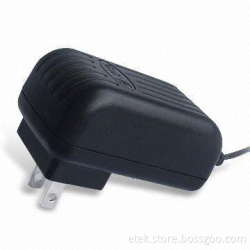 12W Series Switching Power Adapter with USA AC Plug, 90 to 264V AC Input Voltage